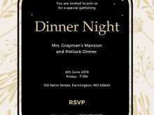 47 Invitation Card Template Dinner Download with Invitation Card Template Dinner
