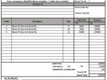 47 Online Blank Tax Invoice Format In Excel in Word by Blank Tax Invoice Format In Excel