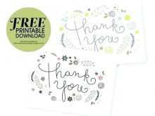 47 Online Free Printable Thank You Card Template Word Formating by Free Printable Thank You Card Template Word