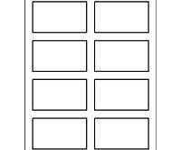 47 Printable Free Blank Business Card Templates To Print in Word for Free Blank Business Card Templates To Print