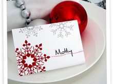 47 Printable Place Card Template For Christmas in Photoshop for Place Card Template For Christmas