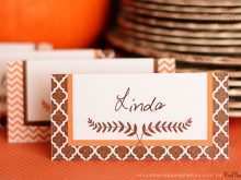47 Printable Place Card Template Thanksgiving in Word with Place Card Template Thanksgiving