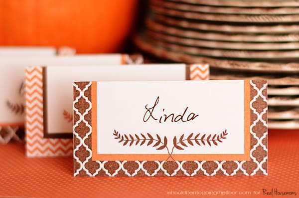 47 Printable Place Card Template Thanksgiving in Word with Place Card Template Thanksgiving