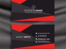 47 Standard Black Business Card Template Illustrator for Ms Word for Black Business Card Template Illustrator