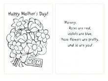 47 Standard Mother S Day Card Printables Coloring Formating with Mother S Day Card Printables Coloring