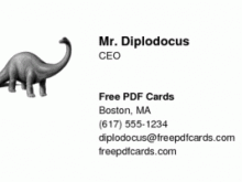 Business Card Template Pdf Download