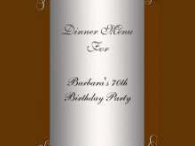 47 The Best Menu Card Template Birthday Photo for Menu Card Template Birthday