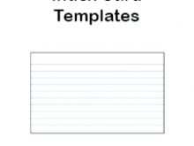 47 The Best Note Card Template In Word for Ms Word by Note Card Template In Word
