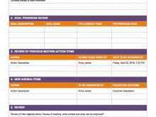 47 The Best Weekly Meeting Agenda Template Excel Layouts by Weekly Meeting Agenda Template Excel