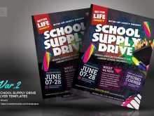 47 Visiting Back To School Drive Flyer Template For Free for Back To School Drive Flyer Template