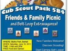 48 Best Cub Scout Flyer Template PSD File for Cub Scout Flyer Template
