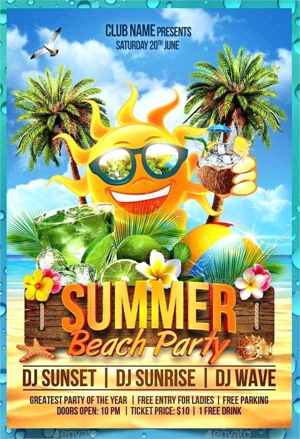 48 Best Free Summer Flyer Template for Ms Word by Free Summer Flyer ...