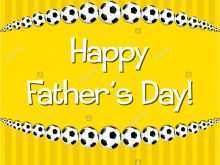 48 Blank Football Father S Day Card Template Templates by Football Father S Day Card Template