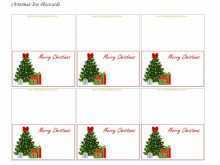48 Blank Name Place Card Template Christmas Now by Name Place Card Template Christmas