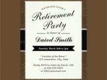 48 Blank Retirement Party Flyer Template Maker for Retirement Party Flyer Template
