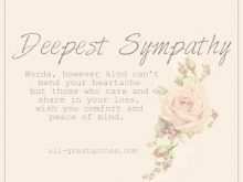 48 Blank Sympathy Card Template Free Photo for Sympathy Card Template Free