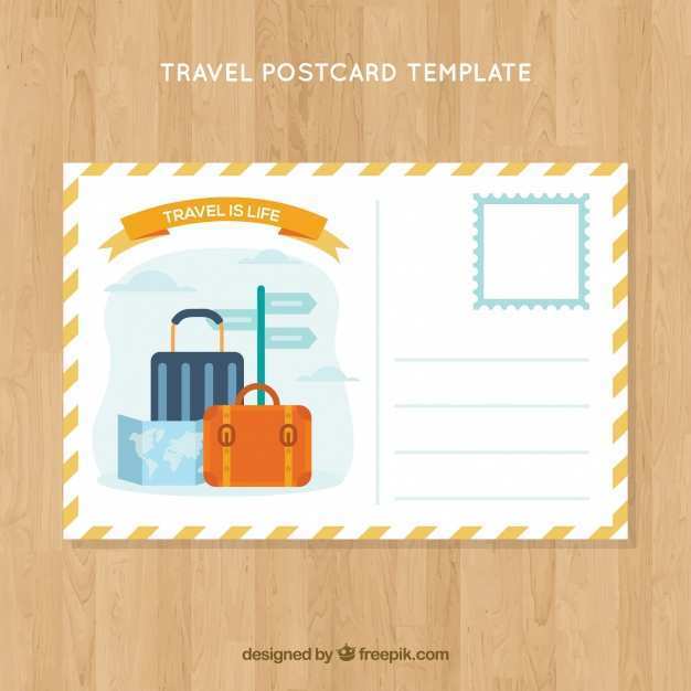 48 Blank Travel Postcard Template Free Download with Travel Postcard Template Free