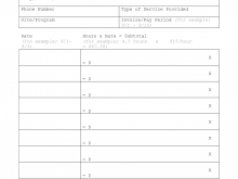 Excel Invoice Template Hourly Rate