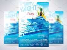 Boat Party Flyer Template Psd Free