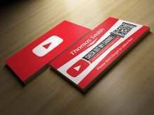 48 Creating Business Card Template For Youtube Layouts by Business Card Template For Youtube