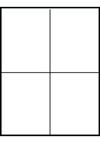 Free Printable Quarter Fold Card Template Cards Design Templates