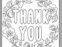 48 Creating Thank You Card Coloring Template Download by Thank You Card Coloring Template