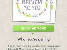 48 Creative Birthday Card Template Doc Templates for Birthday Card Template Doc