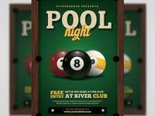 48 Creative Free Pool Tournament Flyer Template Now for Free Pool Tournament Flyer Template
