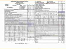 Homeschool Report Card Template Printable