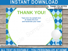 Thank You Note Card Templates