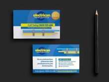 48 Customize Our Free Business Card Template Electrician For Free by Business Card Template Electrician