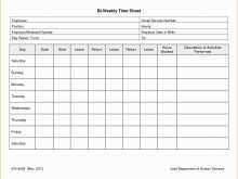 48 Customize Our Free Simple Time Card Template Excel With Stunning Design for Simple Time Card Template Excel