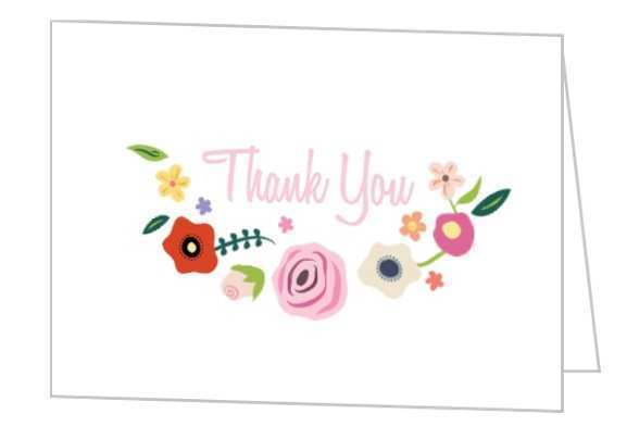 48 Customize Our Free Thank You Card Template For Bridal Shower Formating by Thank You Card Template For Bridal Shower