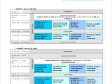 48 Customize Professional Conference Agenda Template Download by Professional Conference Agenda Template