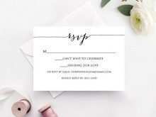 48 Customize Rsvp Card Template For Word Templates for Rsvp Card Template For Word