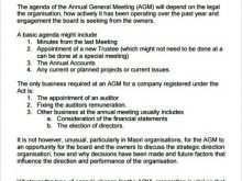 48 Format Grievance Meeting Agenda Template Now with Grievance Meeting Agenda Template