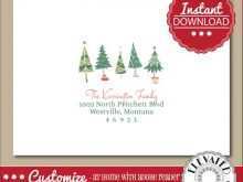 48 Free Christmas Card Address Template in Word by Christmas Card Address Template