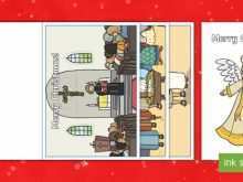 48 Free Christmas Card Nativity Templates For Free for Christmas Card Nativity Templates