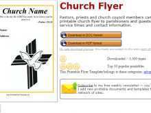 48 Free Free Church Flyer Templates Microsoft Word Photo with Free Church Flyer Templates Microsoft Word