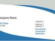 48 Free Printable Name Card Sample Template in Word for Name Card Sample Template