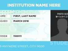 48 Free Printable Student Id Card Template Excel Photo with Student Id Card Template Excel
