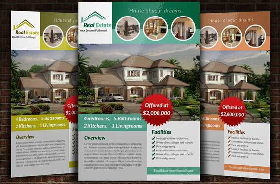 48 Free Real Estate Free Flyer Templates Formating for Real Estate Free Flyer Templates