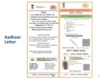 48 How To Create Aadhar Card Template Download for Ms Word by Aadhar Card Template Download