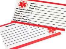 48 How To Create Medical Id Card Template Uk for Ms Word with Medical Id Card Template Uk