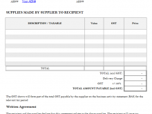 48 Online Australian Tax Invoice Template Excel With Stunning Design for Australian Tax Invoice Template Excel