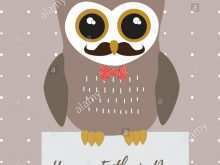 48 Online Owl Father S Day Card Template Formating with Owl Father S Day Card Template