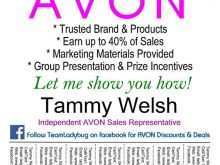 48 Report Avon Flyers Templates Templates for Avon Flyers Templates