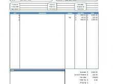 48 Report Personal Sales Invoice Template Formating with Personal Sales Invoice Template