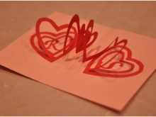 Pop Up Card Templates Valentine
