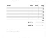 48 Standard Blank Invoice Template Pdf in Word by Blank Invoice Template Pdf